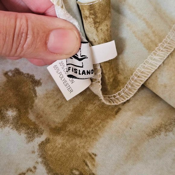 Half Island Tie-Dye Mini Dress Size M - Picture 8 of 9